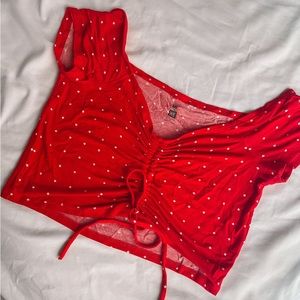 PACSUN CROPPED SHIRT